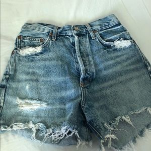 Agolde Parker Denim Shorts - Size 26